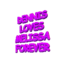 3d rotating Dennis Love's Melissa Forever